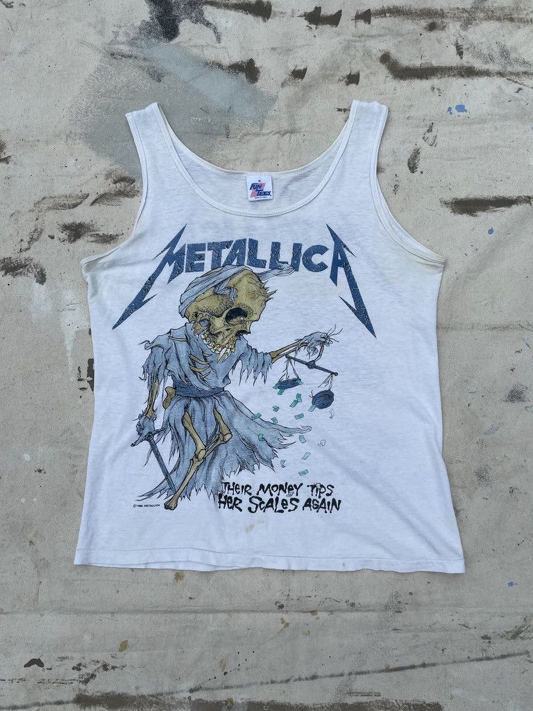 Vintage Vintage Metallica 'Doris' Tank Top- 1980s Size US M / EU 48-50 / 2 - 1 Thumbnail
