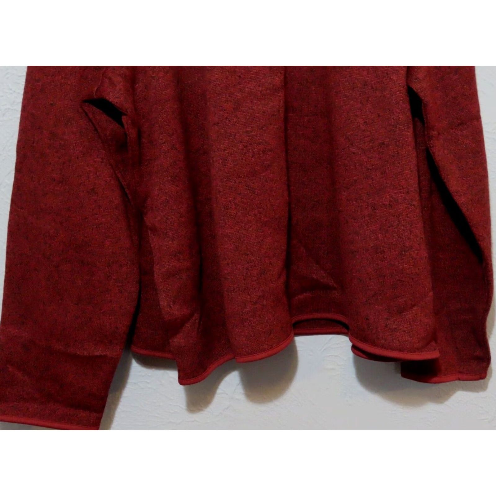 Vintage Crown & Ivy Men's 2XL Red Mock Neck 1/4 Zip Sweater NWT Christmas Winter Classic Pullover Knit Shirt Size US XXL / EU 58 / 5 - 2 Thumbnail