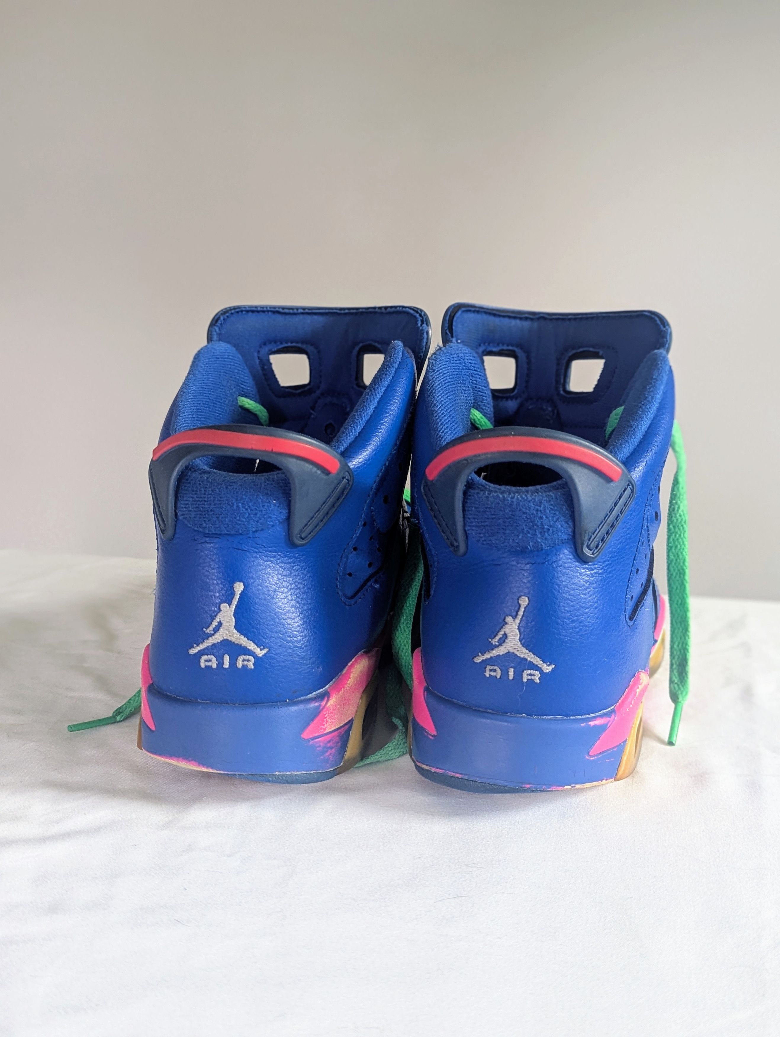 Jordan Brand Air Jordan 6 Retro “Game Royal” GS Women 7.5 – 2013-14 Size US 7.5 / IT 37.5 - 4 Thumbnail