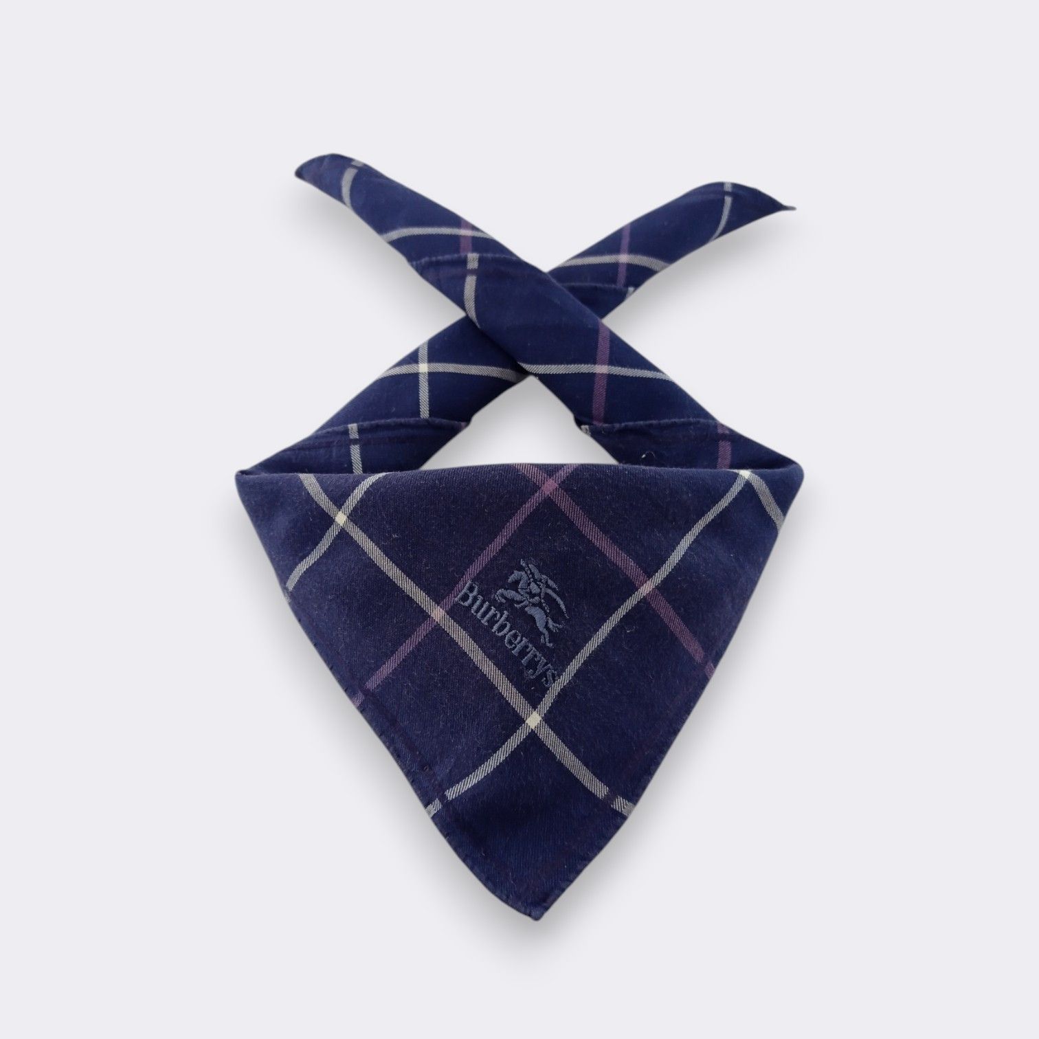 Burberry Vintage Burberry Handkerchief Neckerchief Bandana H413I Size ONE SIZE - 1 Thumbnail