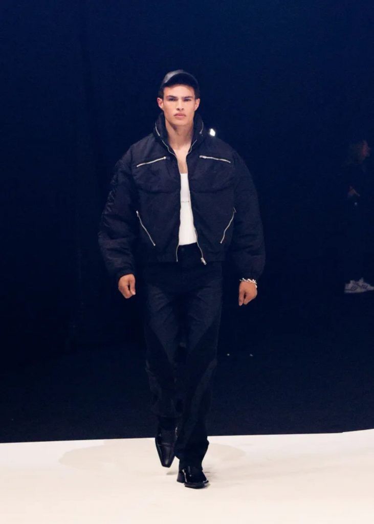 Mugler Mugler x H&M Nylon Bomber Jacket Size S Size US S / EU 44-46 / 1 - 8 Thumbnail