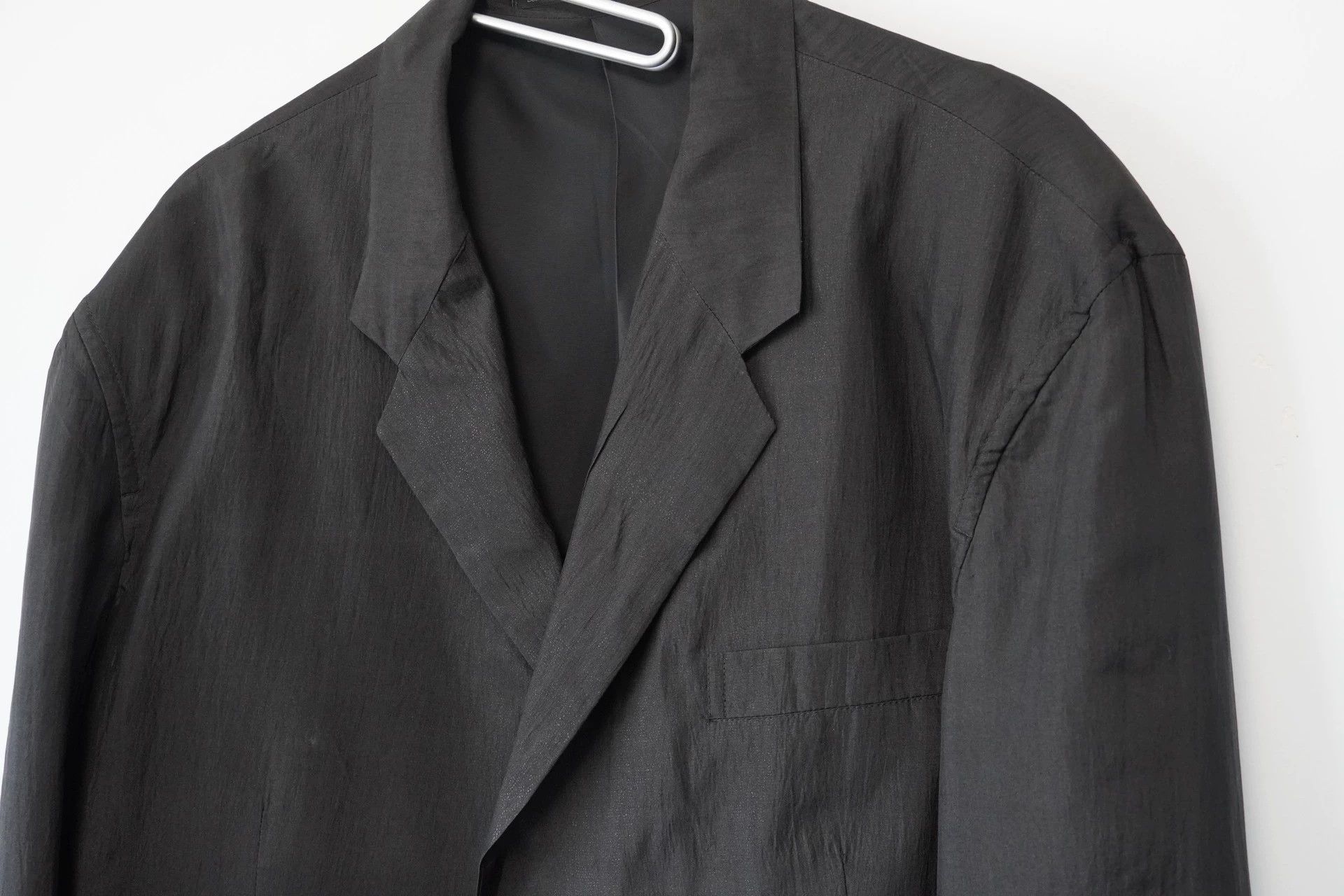 Yohji Yamamoto Yohji Yamamoto 90SS Silk Jacket J22 M Size US M / EU 48-50 / 2 - 3 Thumbnail