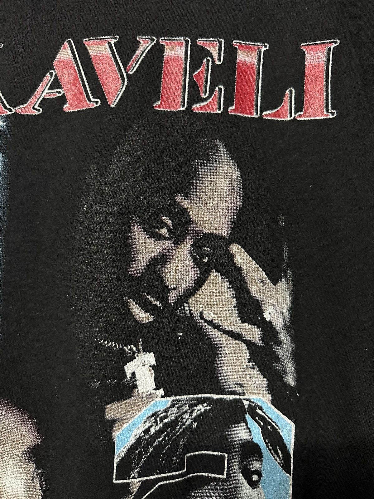 Band Tees × Rap Tees × Vintage Vintage Tupac Makaveli All Eyes On Me Faded Tee Size US XL / EU 56 / 4 - 4 Thumbnail
