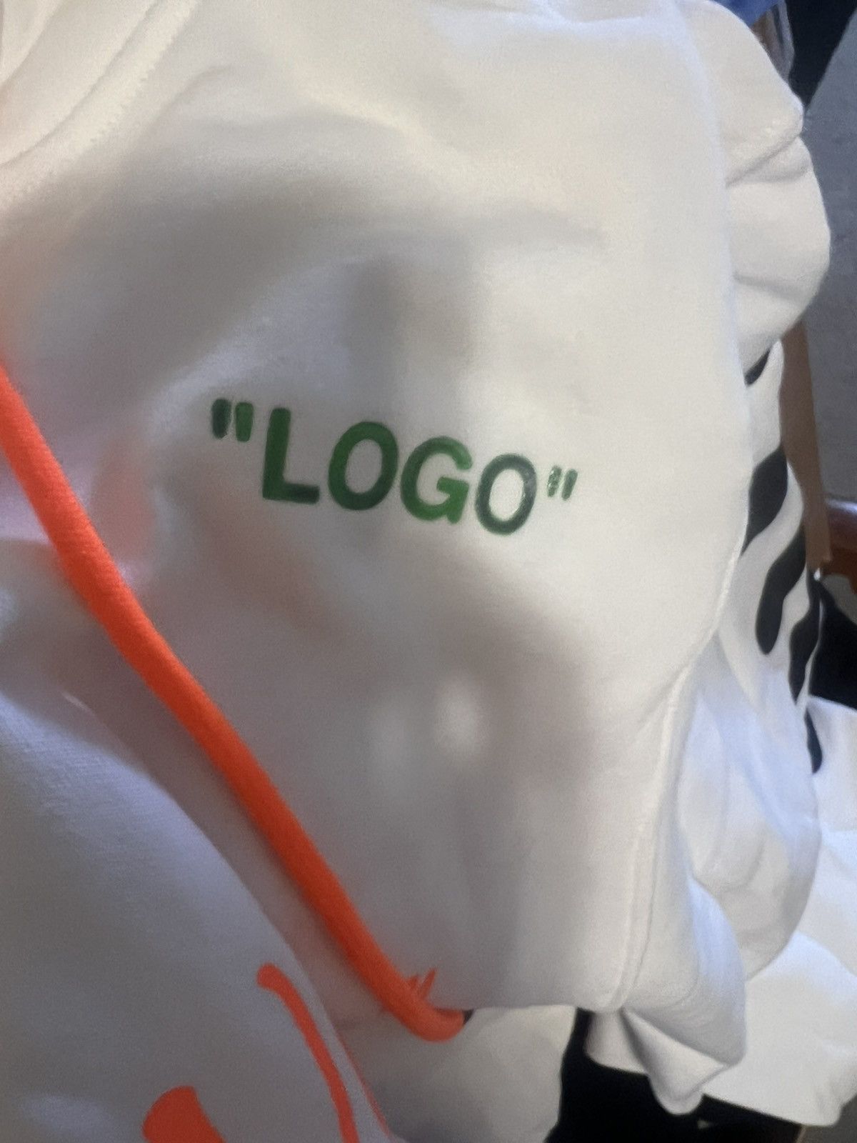 Nike × Off-White Nike Off-White Virgil white hoodie large Size US L / EU 52-54 / 3 - 10 Thumbnail