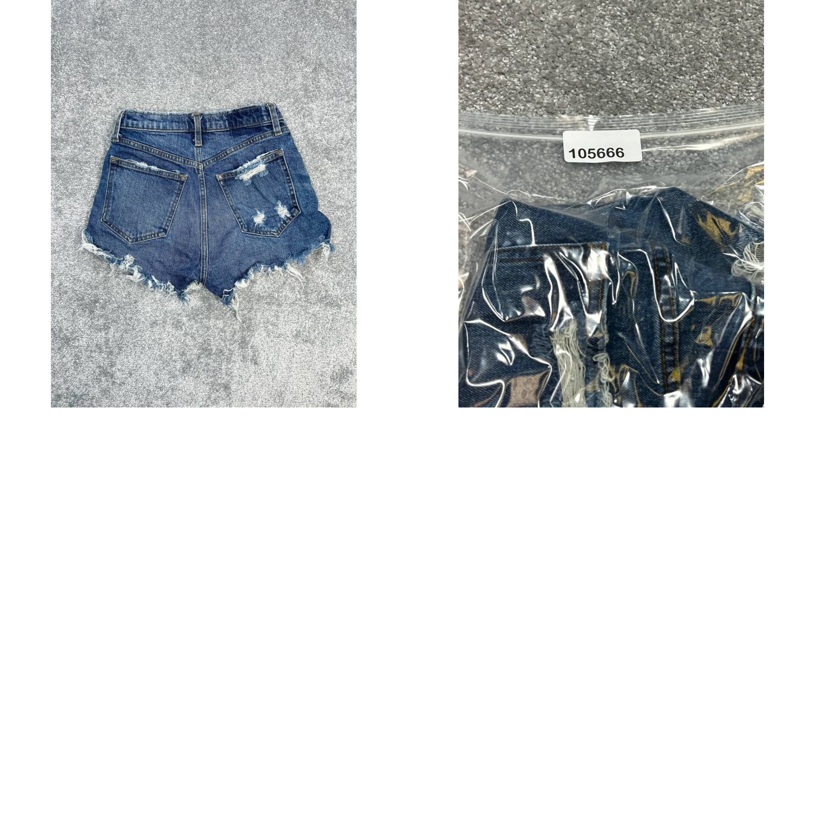 Abercrombie & Fitch Abercrombie & Fitch Mom Shorts Womens 25 Blue Denim High Rise Casual Summer Size 42" / US 20 - 8 Thumbnail