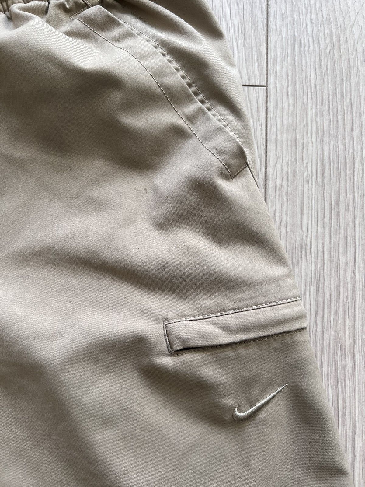 Nike × Vintage Vintage Nike Tonal Swim shorts Trunks 2000s Y2K 00s swoosh Size US 32 / EU 48 - 5 Thumbnail