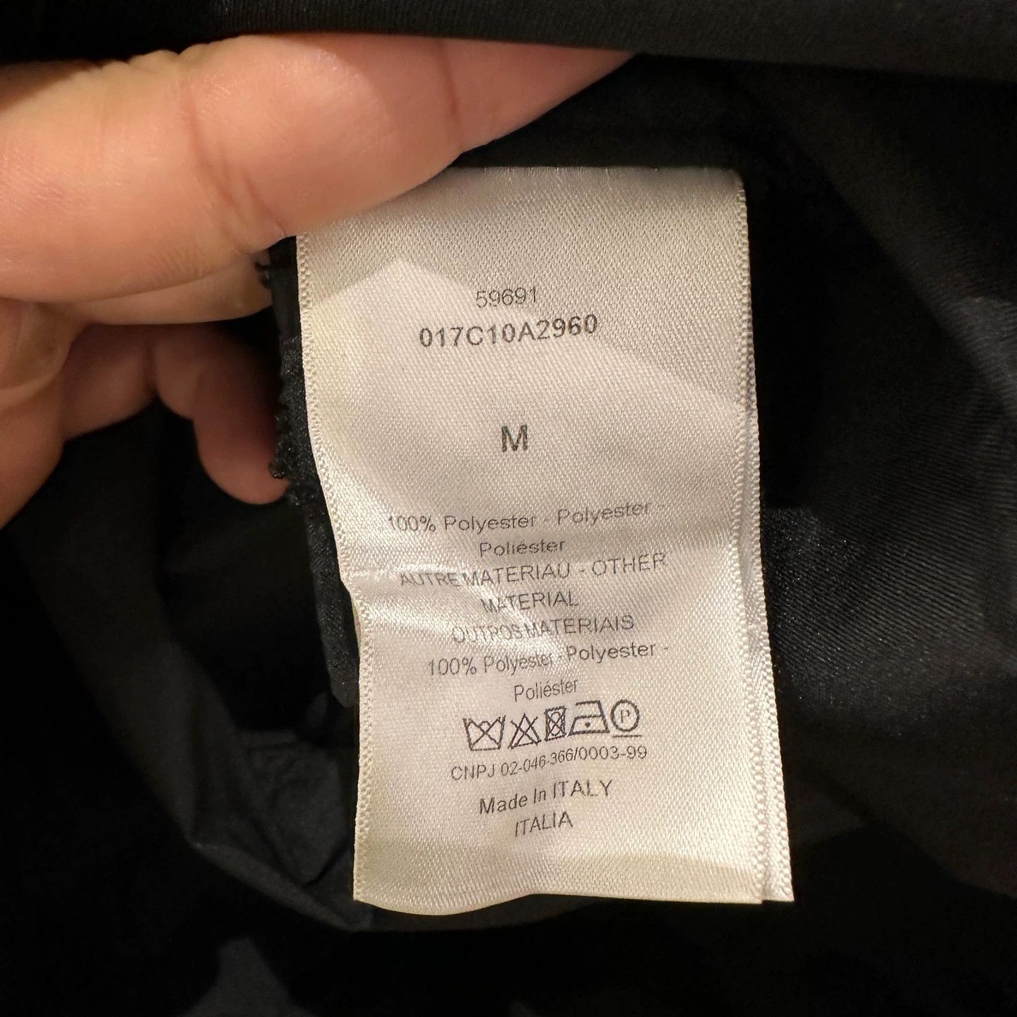Dior Dior dp61 Fringe Slogan Jacket M Poly Size M / US 6-8 / IT 42-44 - 4 Thumbnail