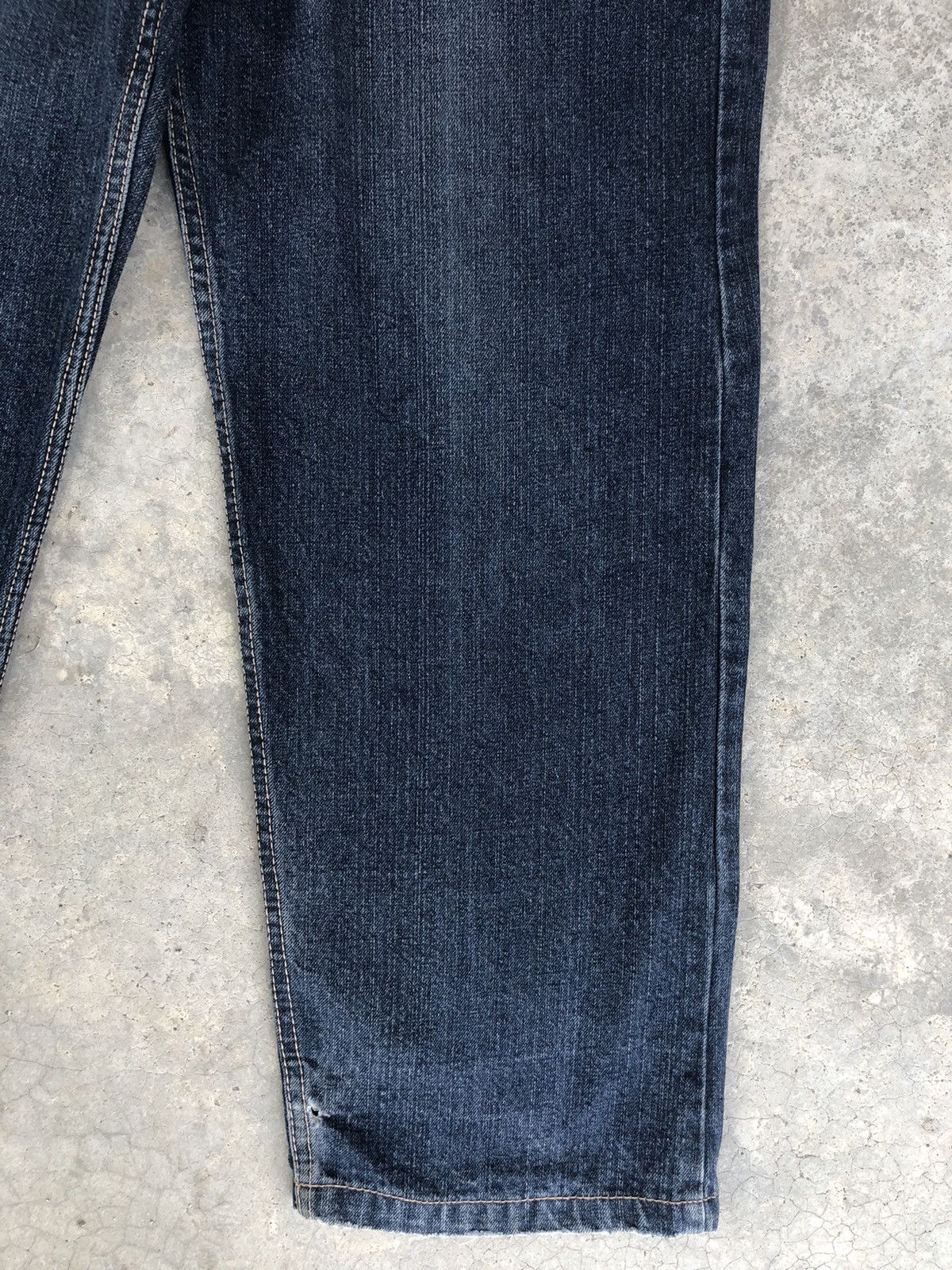 Japanese Brand Baggy Jeans Townz Spellout Distressed Jeans Size US 32 / EU 48 - 7 Thumbnail