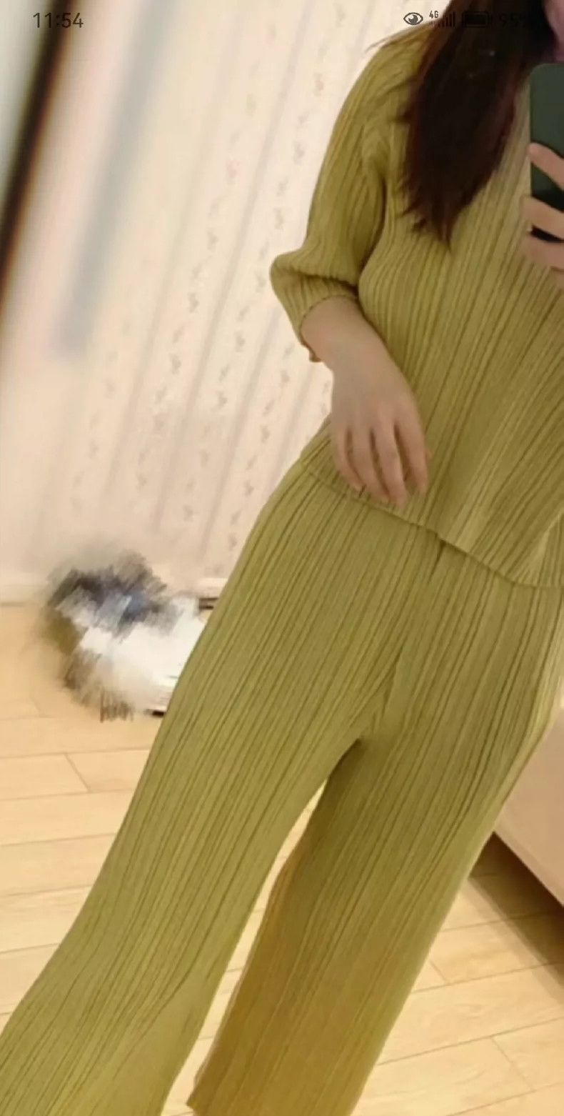 Issey Miyake issey miyake size:2 Yellow trousers 2506-Nextarrow Size 42" / US 20 - 2 Thumbnail