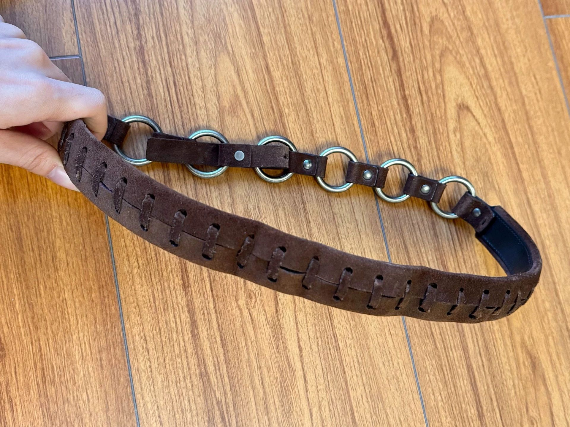 Saint Laurent Paris Saint Laurent Gypsy Suede Belt 80cm Size ONE SIZE - 1 Thumbnail