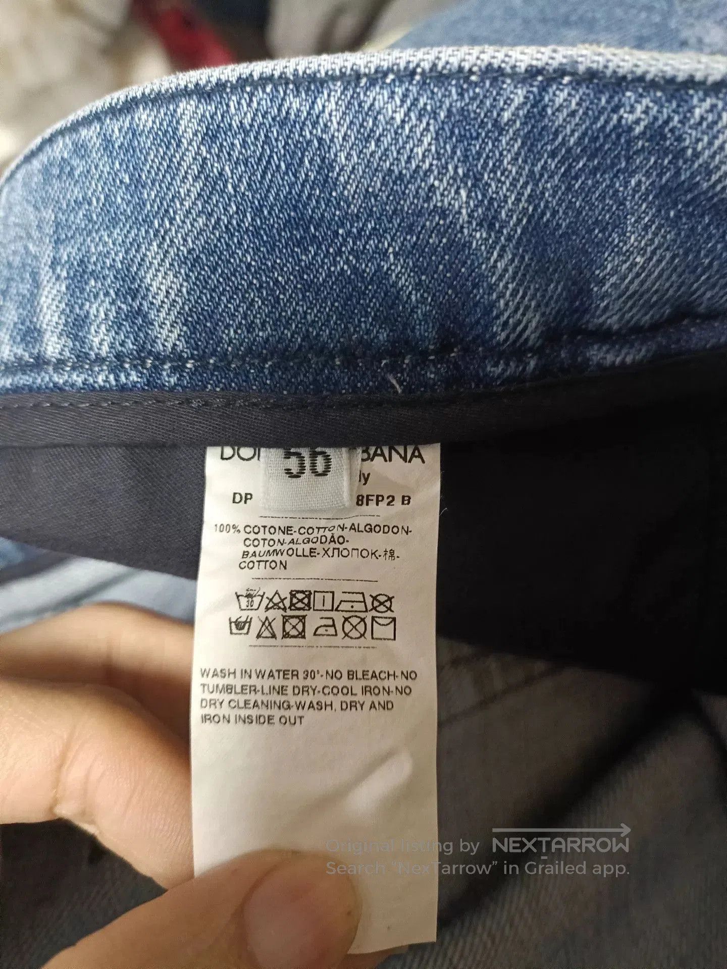 Dolce & Gabbana Dolce & Gabbana Loose Yellow Rose Jeans. Size US 40 / EU 56 - 9 Thumbnail