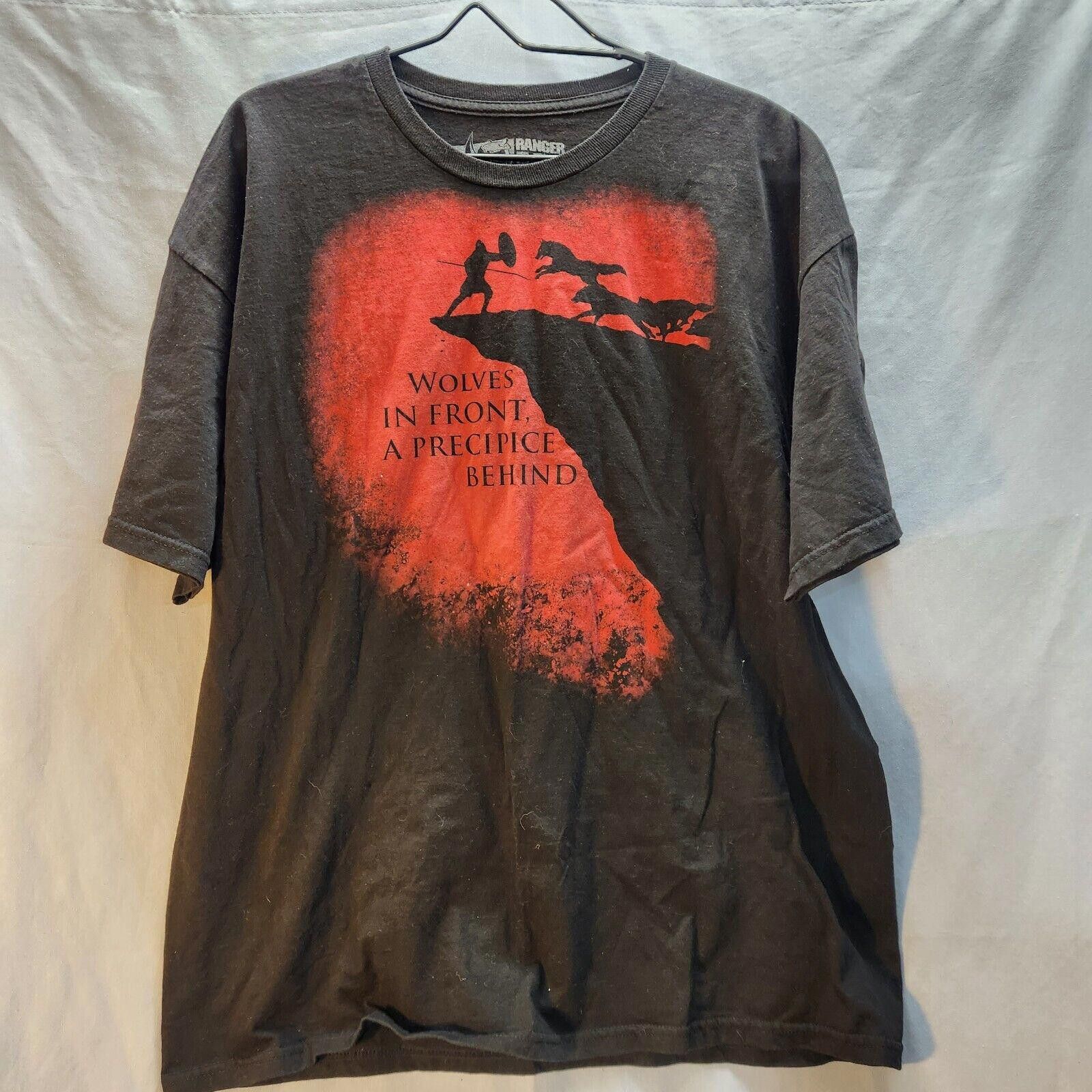 Designer Ranger Up Precipice Tshirt Black Size XL Size US XL / EU 56 / 4 - 1 Thumbnail