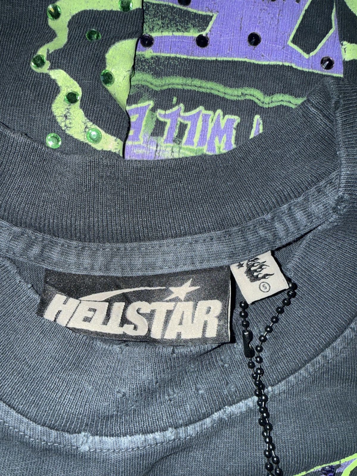 HELLSTAR Absolute Grail - Hellstar AMEN Tee (sz Small) Size US S / EU 44-46 / 1 - 7 Thumbnail