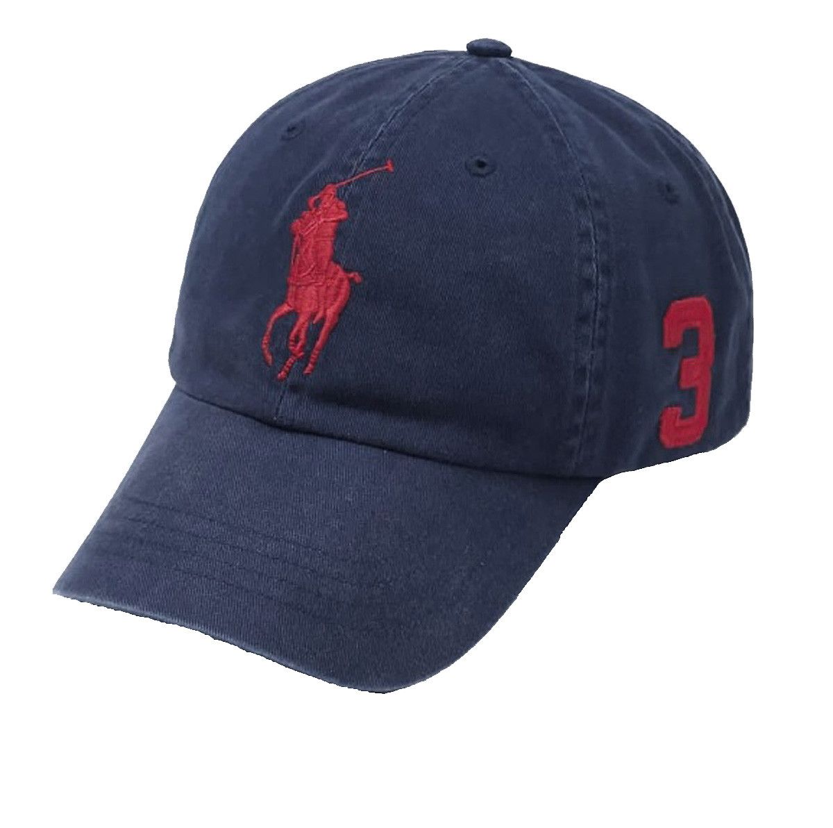 Polo Ralph Lauren NEW VINTAGE Polo Ralph Lauren Baseball Hat! Navy Big Pony Size ONE SIZE - 2 Thumbnail