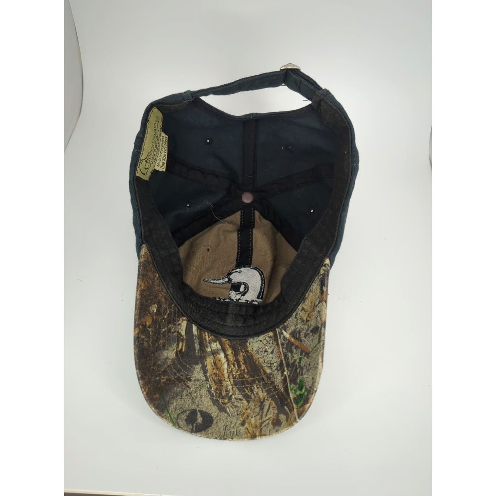 Vintage VINTAGE Ducks Unlimited Hat Cap Baseball Cap Adults Men Adjustable One Size Green Black Camo Outdoor Hunting Size ONE SIZE - 7 Thumbnail