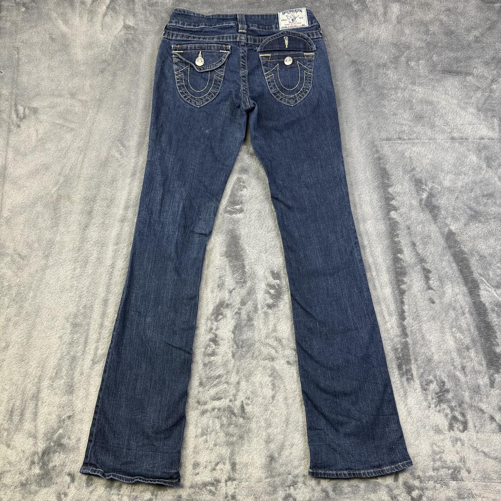 True Religion True Religion Women's Blue Denim Jeans Size 27" / US 4 / IT 40 - 2 Thumbnail