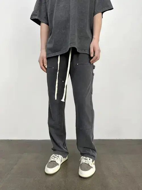 Jean sports faded double knee pants Size US 32 / EU 48 - 1 Thumbnail