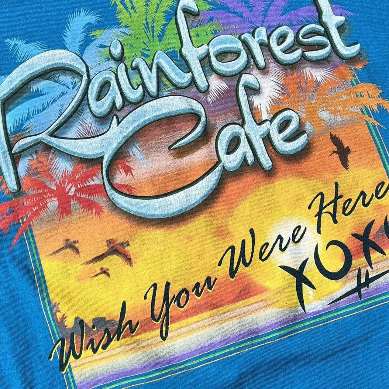 Vintage Vintage Rainforest Cafe Destination Travel Tee Tshirt Size US XL / EU 56 / 4 - 3 Thumbnail