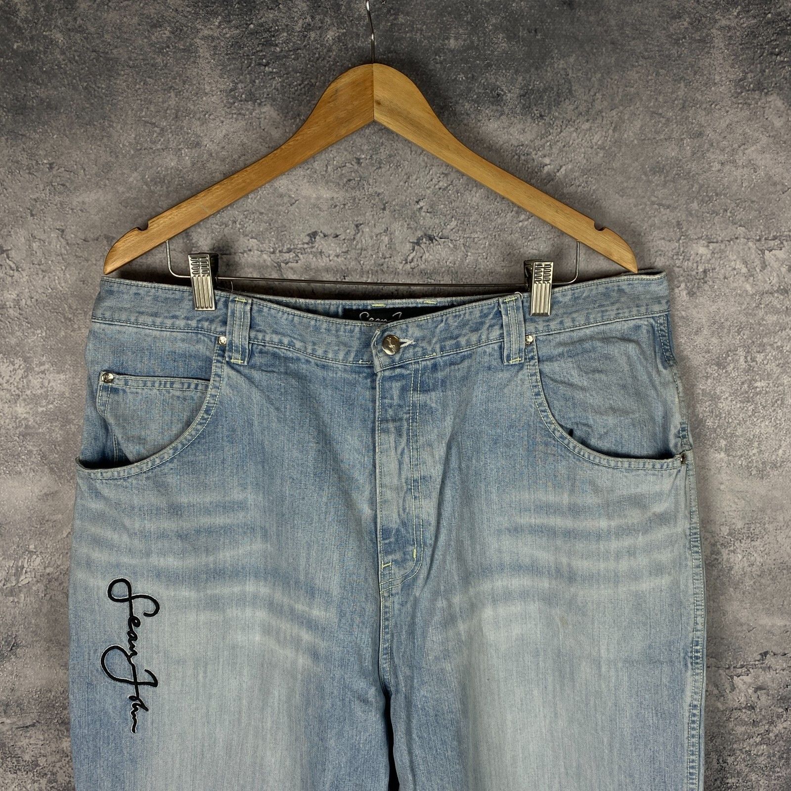Sean John Sean John Shorts Men's Size 38 Blue ` Size US 38 / EU 54 - 2 Thumbnail