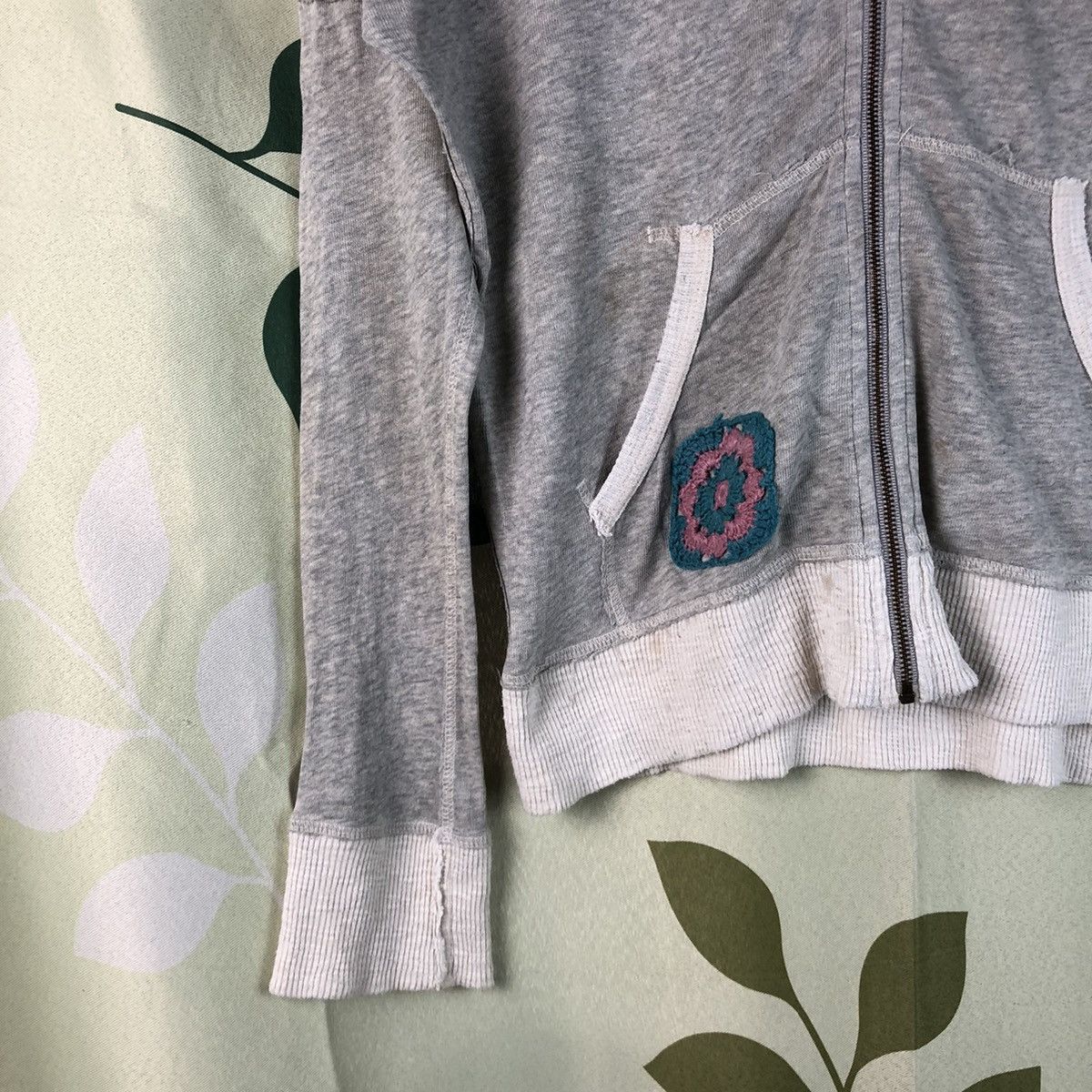 Japanese Brand Unica union made Grey Hoodie #7470 Size M / US 6-8 / IT 42-44 - 9 Thumbnail