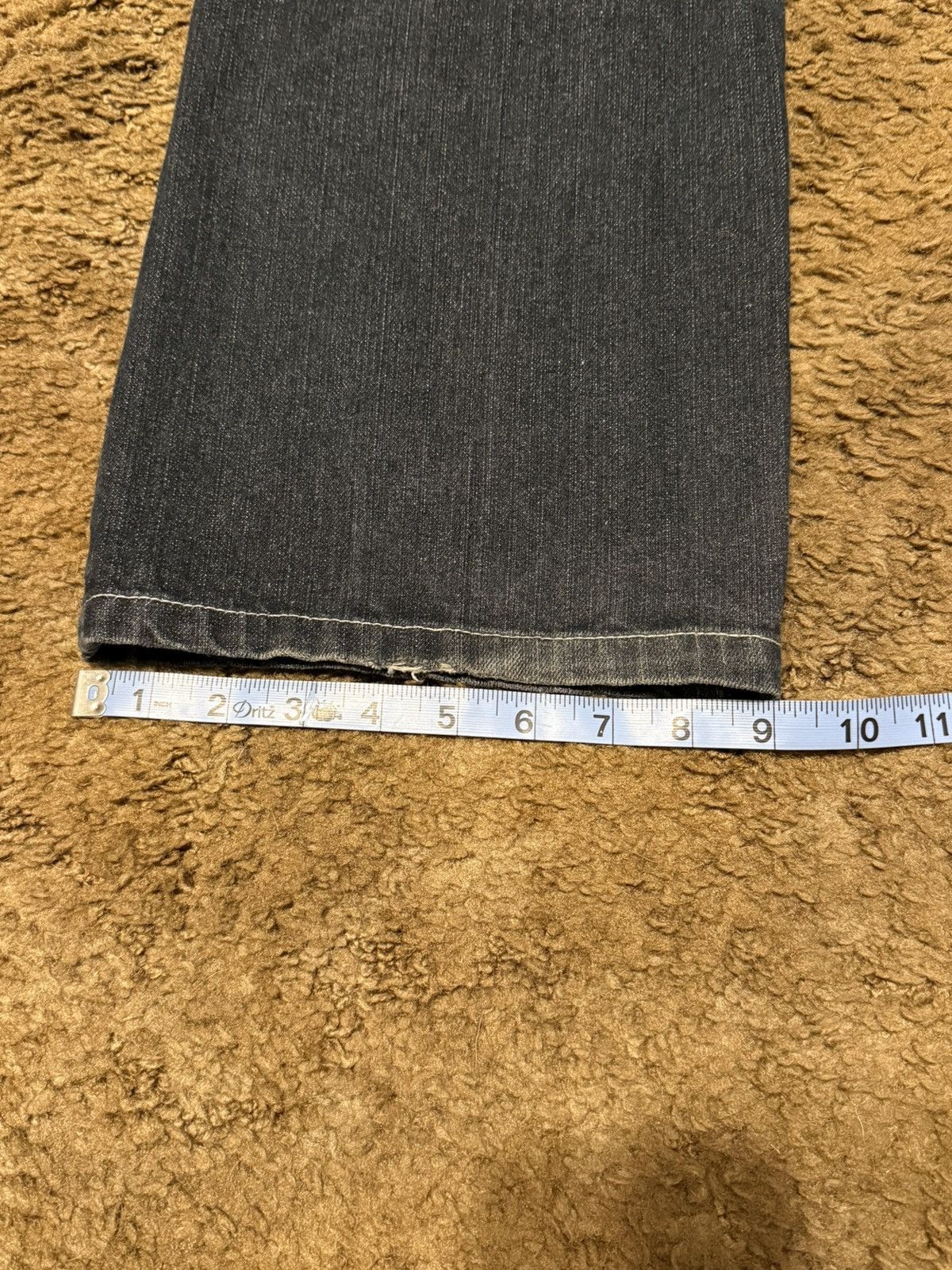 Vintage Raider Jean Co Baggy Dark Wash Embroidered Baggy Jeans 38X32 Size US 38 / EU 54 - 8 Thumbnail