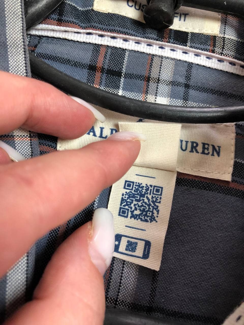 Polo Ralph Lauren × Vintage Vintage Polo Ralph Laurent Checked Long Sleeve Shirt Size US L / EU 52-54 / 3 - 3 Thumbnail