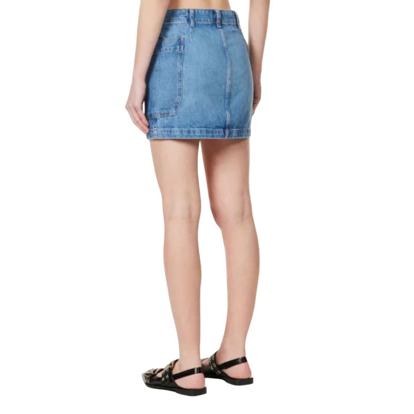 Frame FRAME | Spring 2024 Release | Sonata Jean Skirt - Size 26 Size 26" / US 2 / IT 38 - 3 Thumbnail