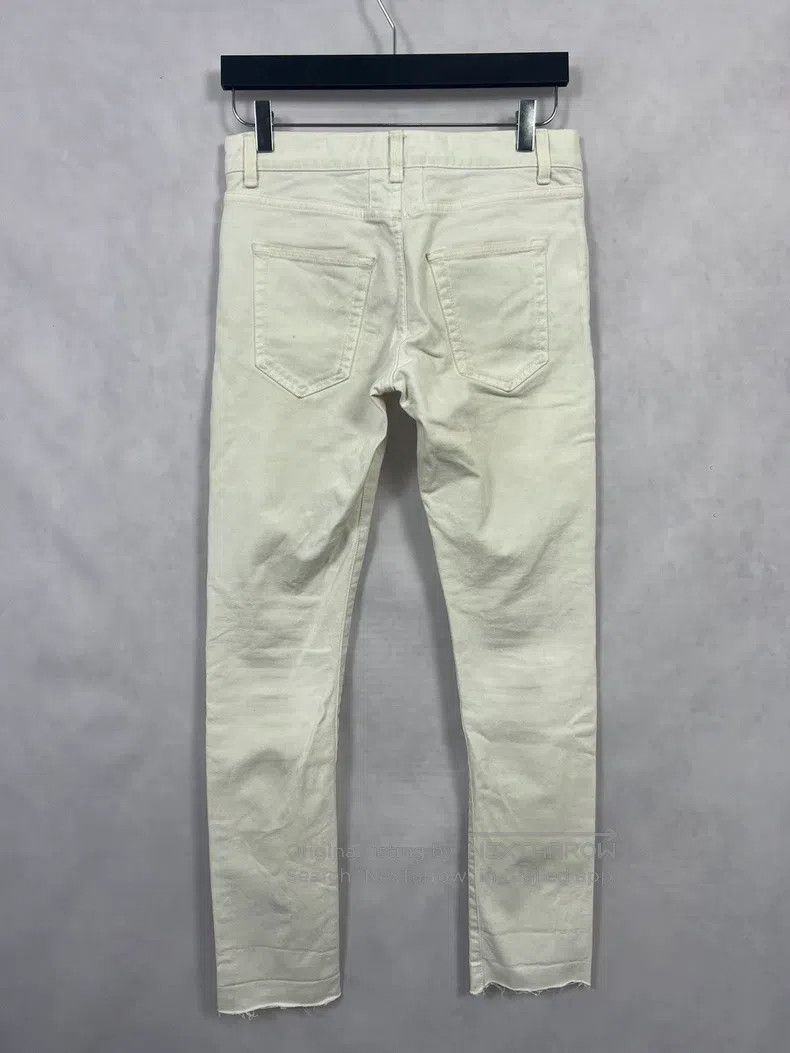 Saint Laurent Paris Saint Laurent Paris White Denim Pants Size US 28 / EU 44 - 2 Thumbnail