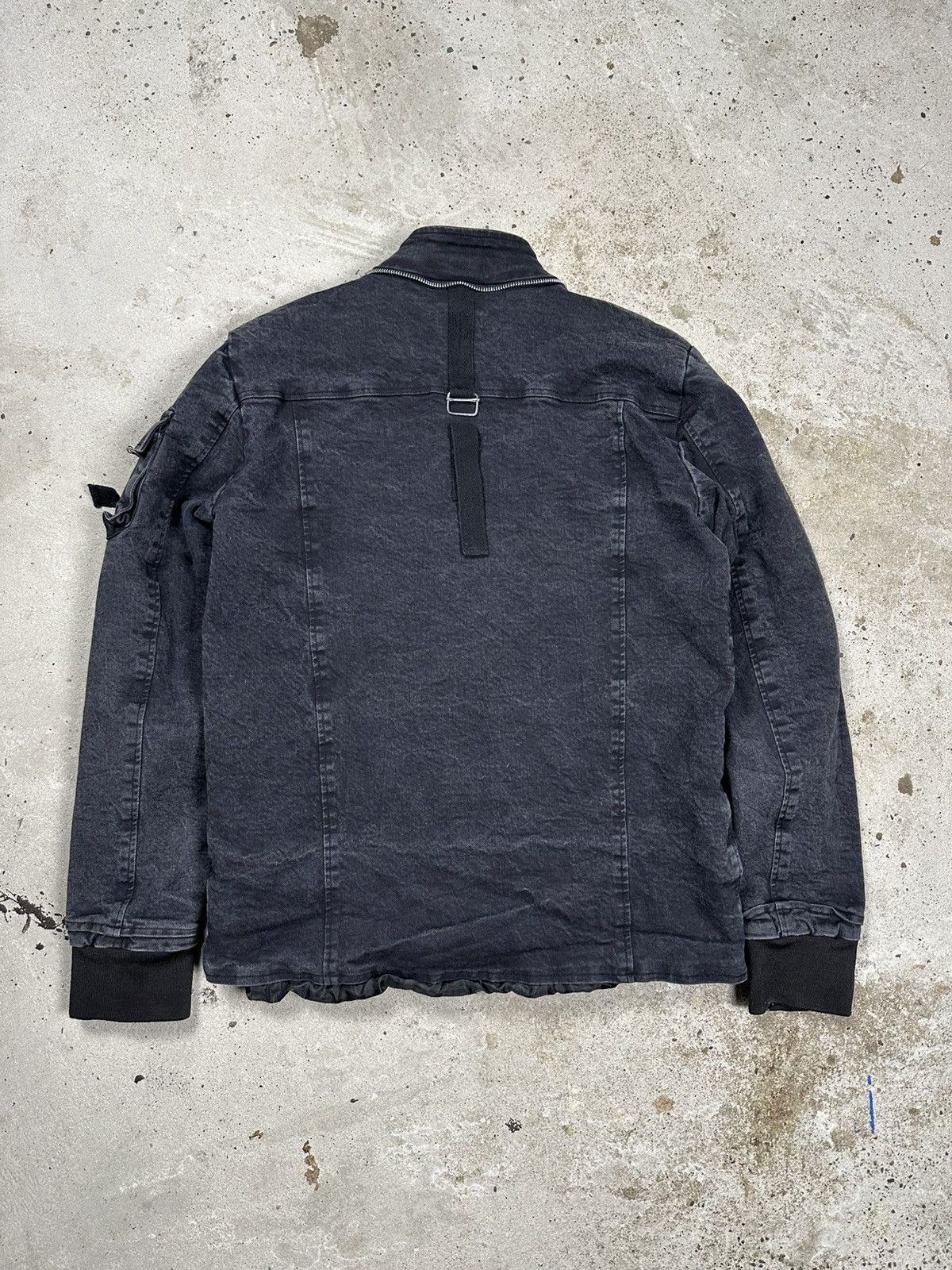 Japanese Brand Vintage Y2K Bondage Denim Style Asymmetrical Zippers Jacket Size US L / EU 52-54 / 3 - 2 Thumbnail