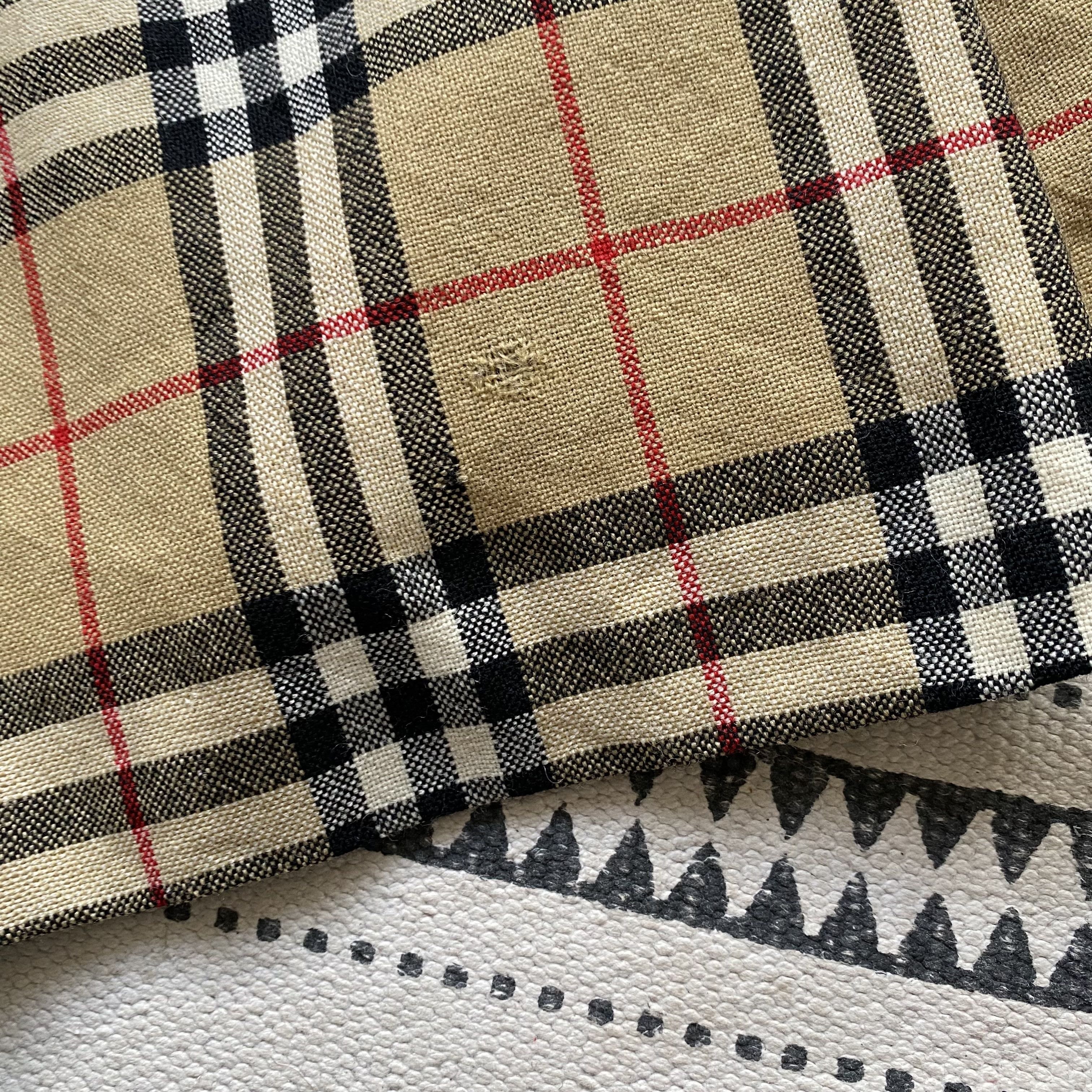 Burberry Vintage 80s Burberry wool Skirt Novacheck Size 30" / US 8 / IT 44 - 4 Thumbnail