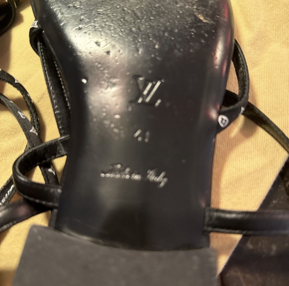 Louis Vuitton Size 41 IT Louis Vuitton monogram slingback sandals Size US 11 / IT 41 - 11 Thumbnail