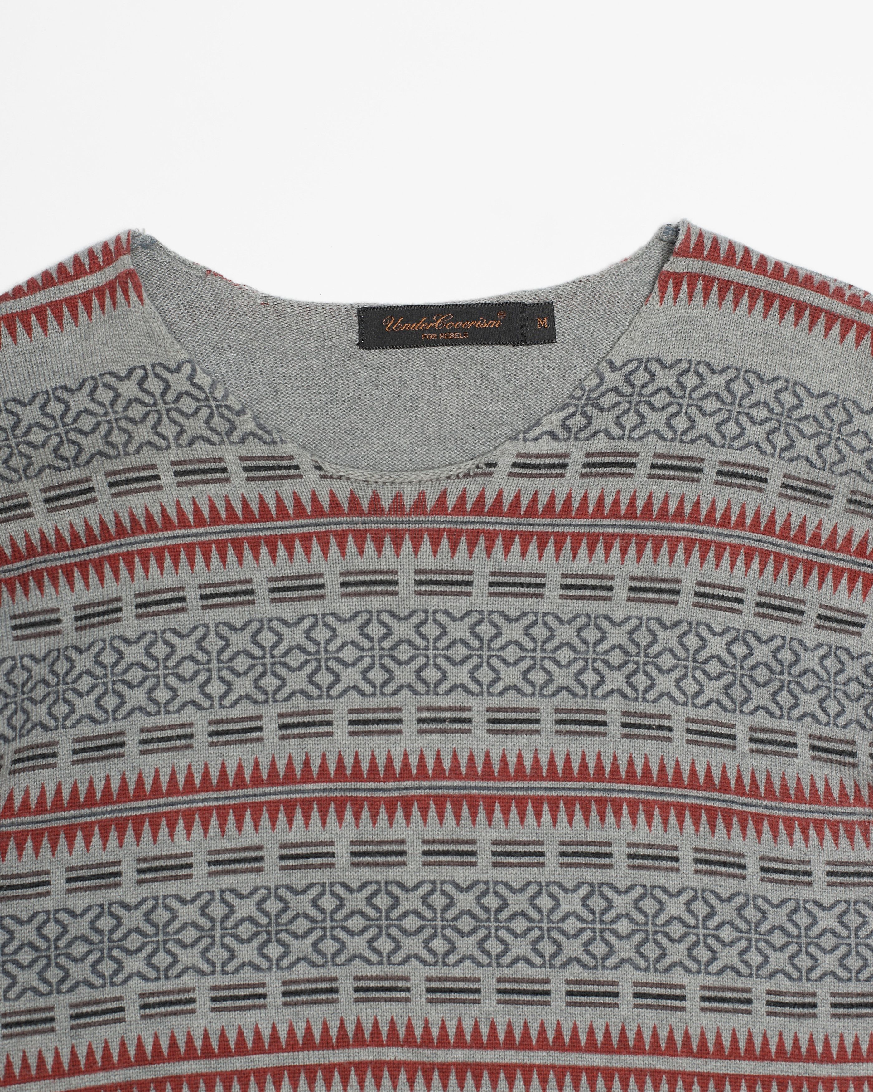 Undercover Undercover Spring-Summer 2003 'SCAB' Giz Print Sweater Size US M / EU 48-50 / 2 - 4 Thumbnail