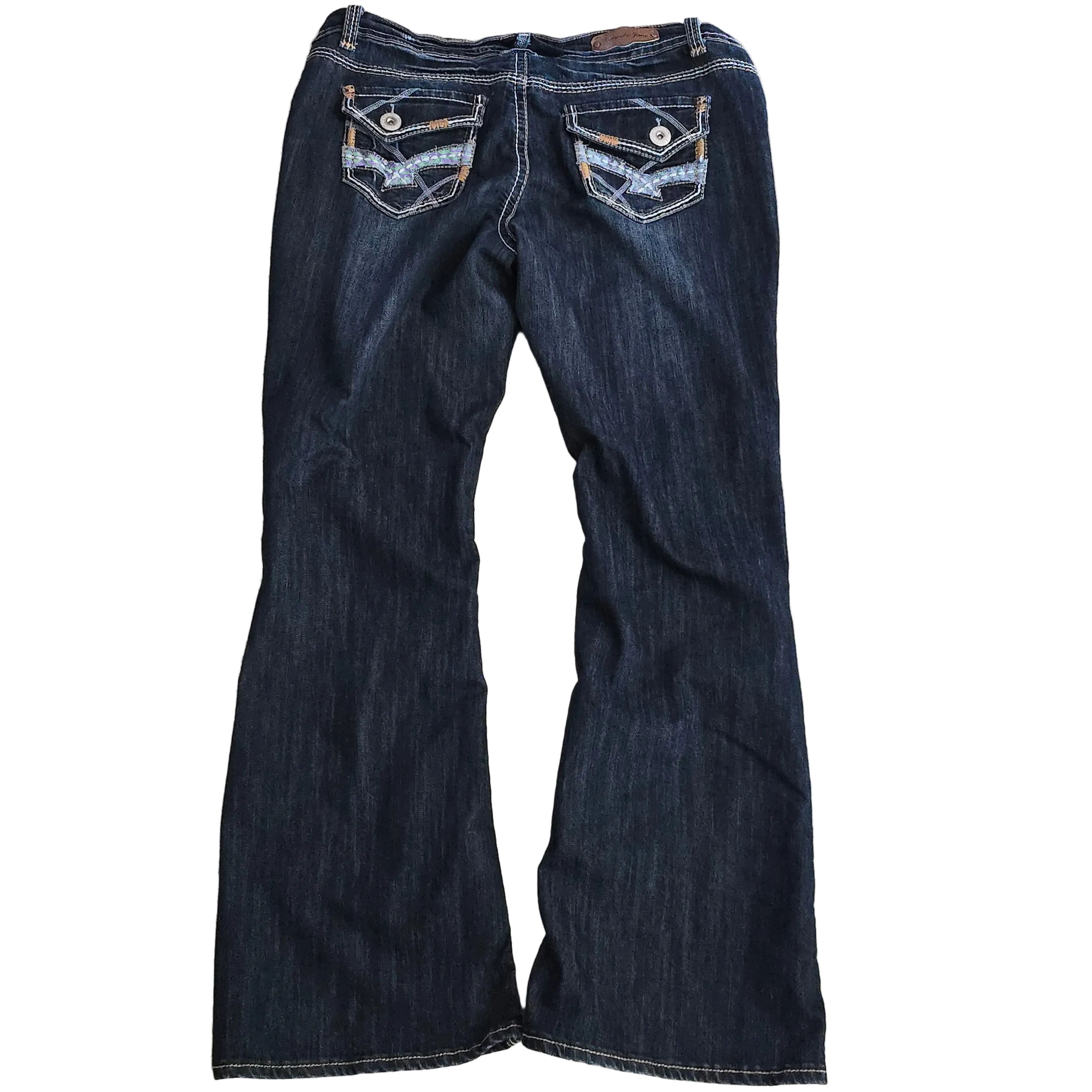 Other Hydraulic Jeans 14W Bootcut Dark Wash Size 36" / US 14 / IT 50 - 2 Thumbnail