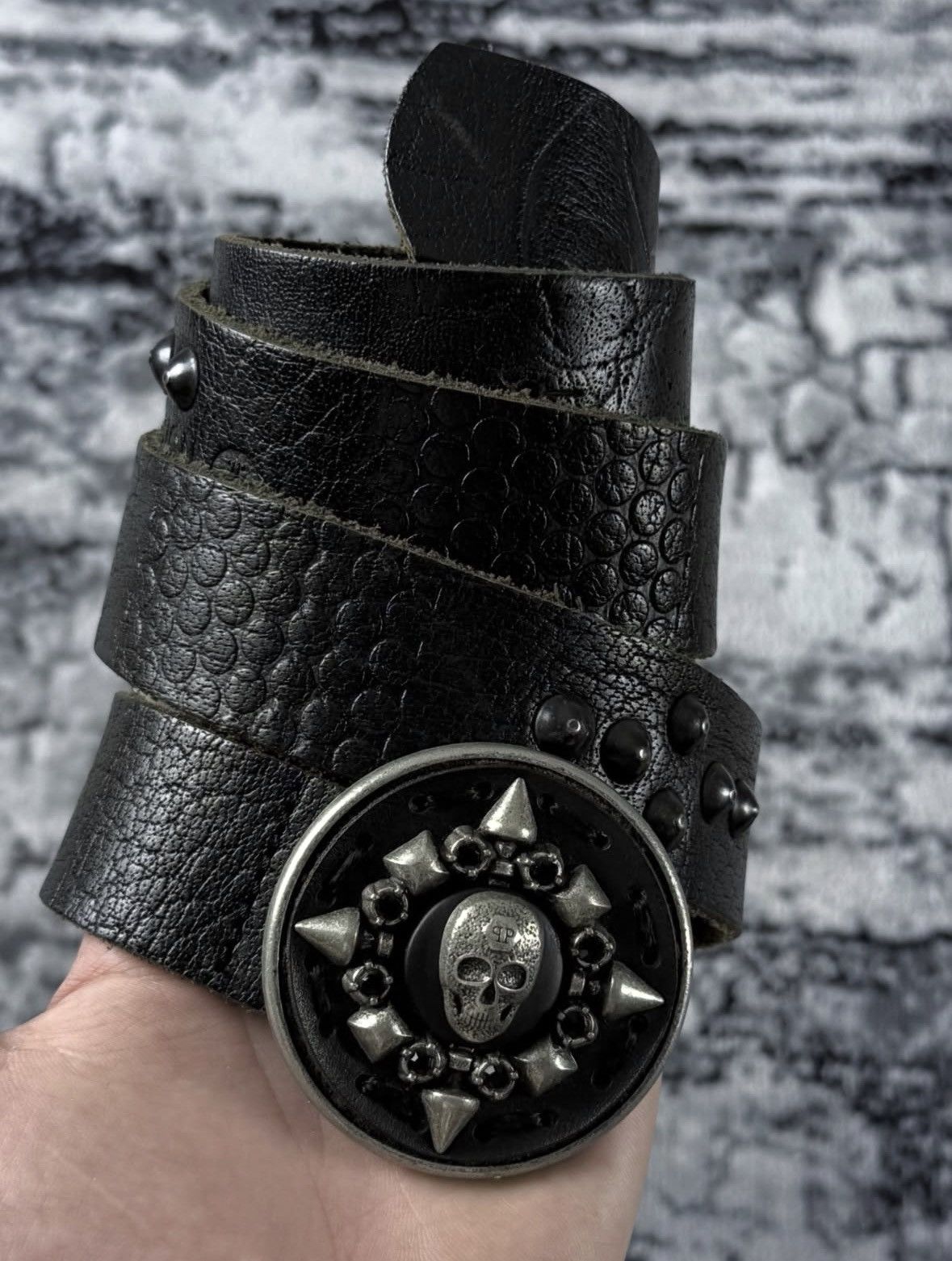 Philipp Plein Philipp Plein black belt Size ONE SIZE - 1 Thumbnail