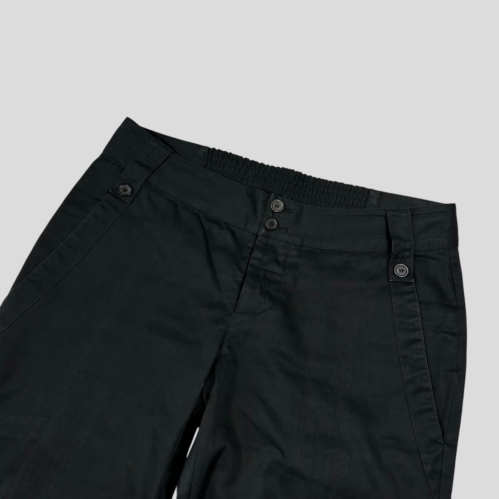 Gucci Gucci by Tom Ford 2002 Panelled Black Smart Trousers - IT40 Size 27" / US 4 / IT 40 - 7 Thumbnail