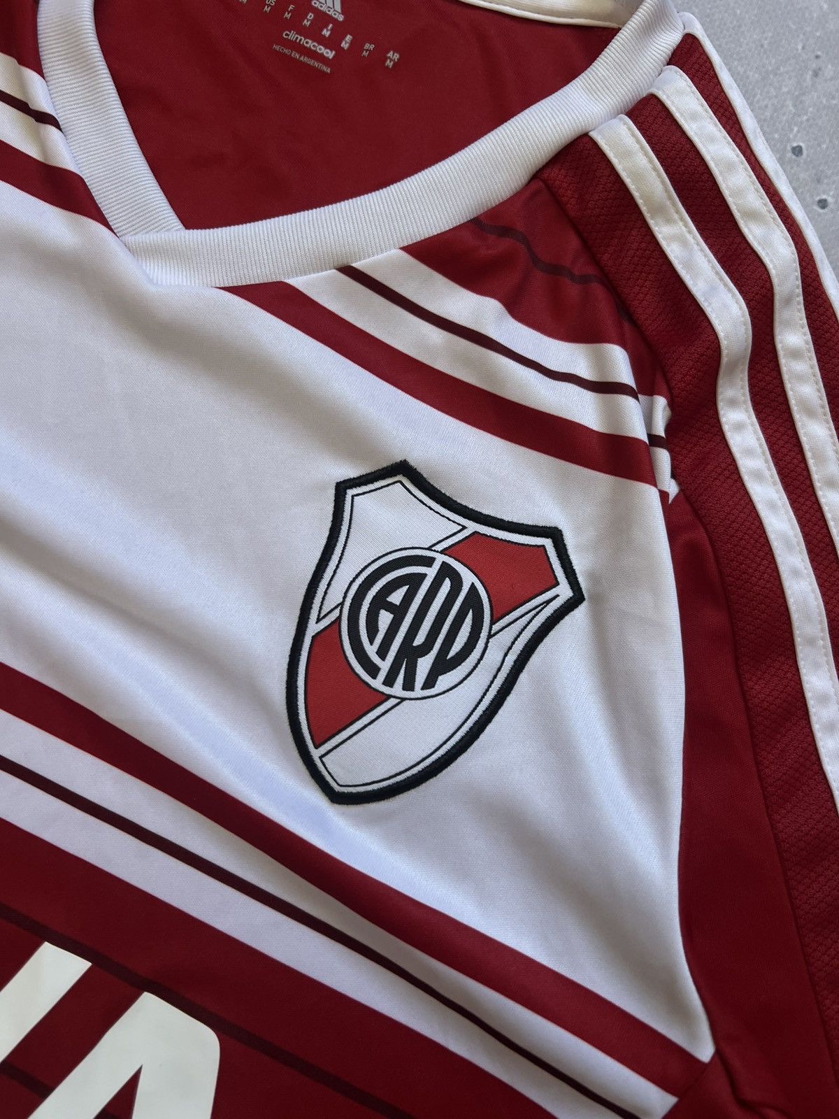 Adidas River Plate 2016 Away Football Shirt Size M, Adidas Size US M / EU 48-50 / 2 - 4 Thumbnail