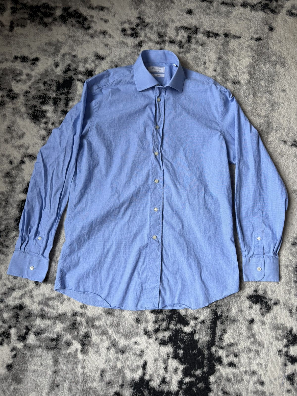 Designer Camicissima Urbino Made in Italy Button Up Shirt Size US L / EU 52-54 / 3 - 1 Thumbnail