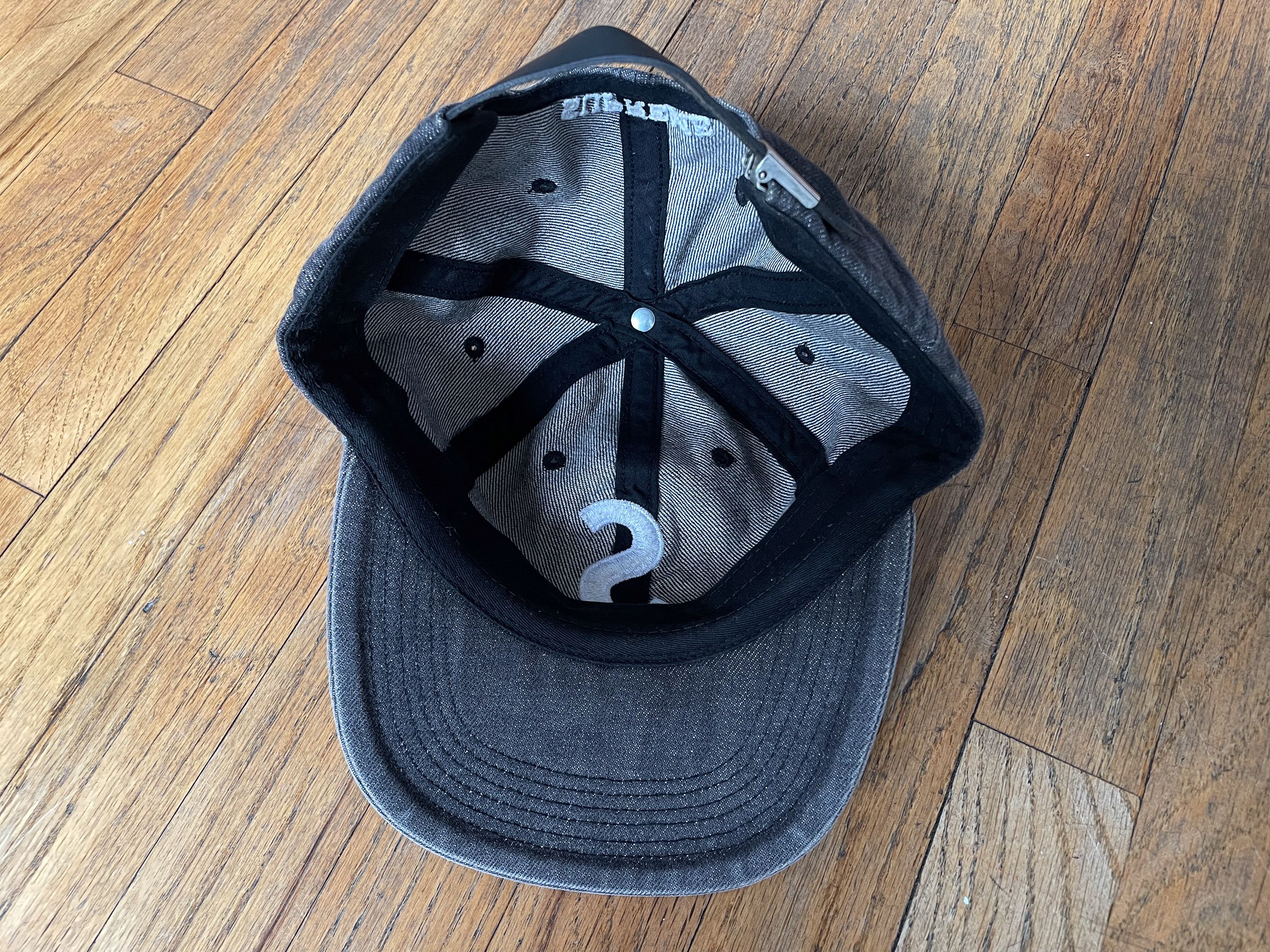 Supreme Supreme Washed Denim S Logo 6 Panel Black Size ONE SIZE - 4 Thumbnail