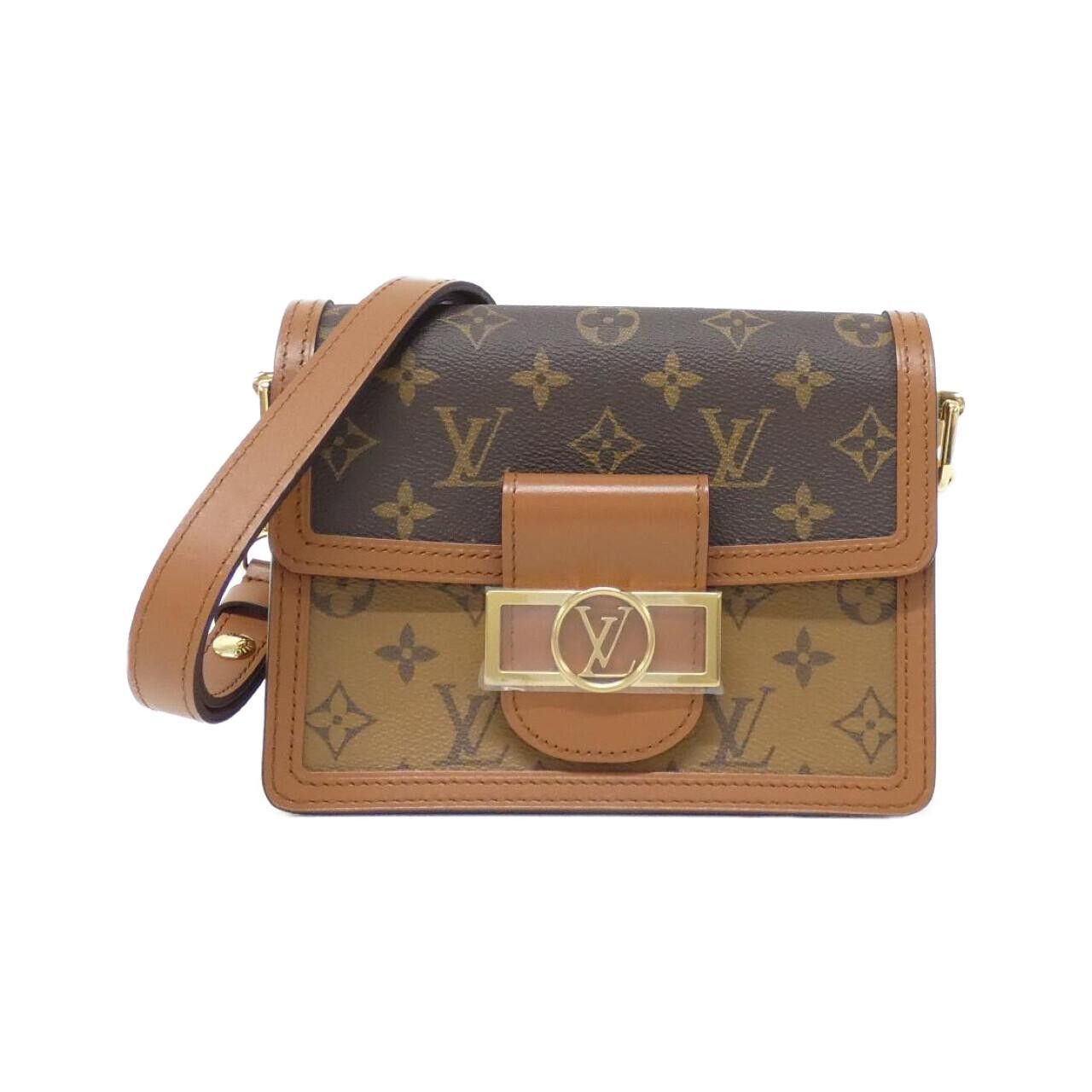 Louis Vuitton Louis Vuitton Dauphine Mini Monogram Shoulder Bag Textile Shoulder Bag M45959 DUTY FREE for USA