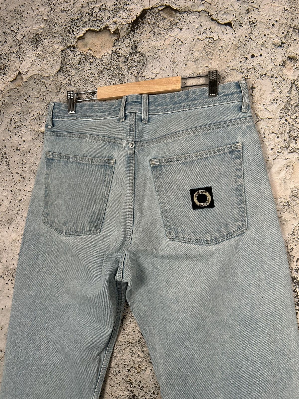 Other Vintage Light Stone Wash Denim Pants Baggy Skateboarding Size US 32 / EU 48 - 5 Thumbnail