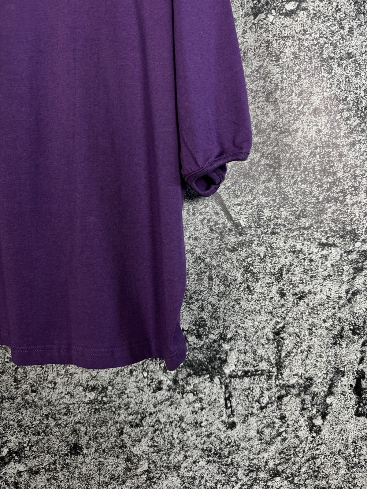 Adidas Adidas Vintage 90s Henley Purple Shirt Balloon Sleeve Size L Size US L / EU 52-54 / 3 - 18 Thumbnail