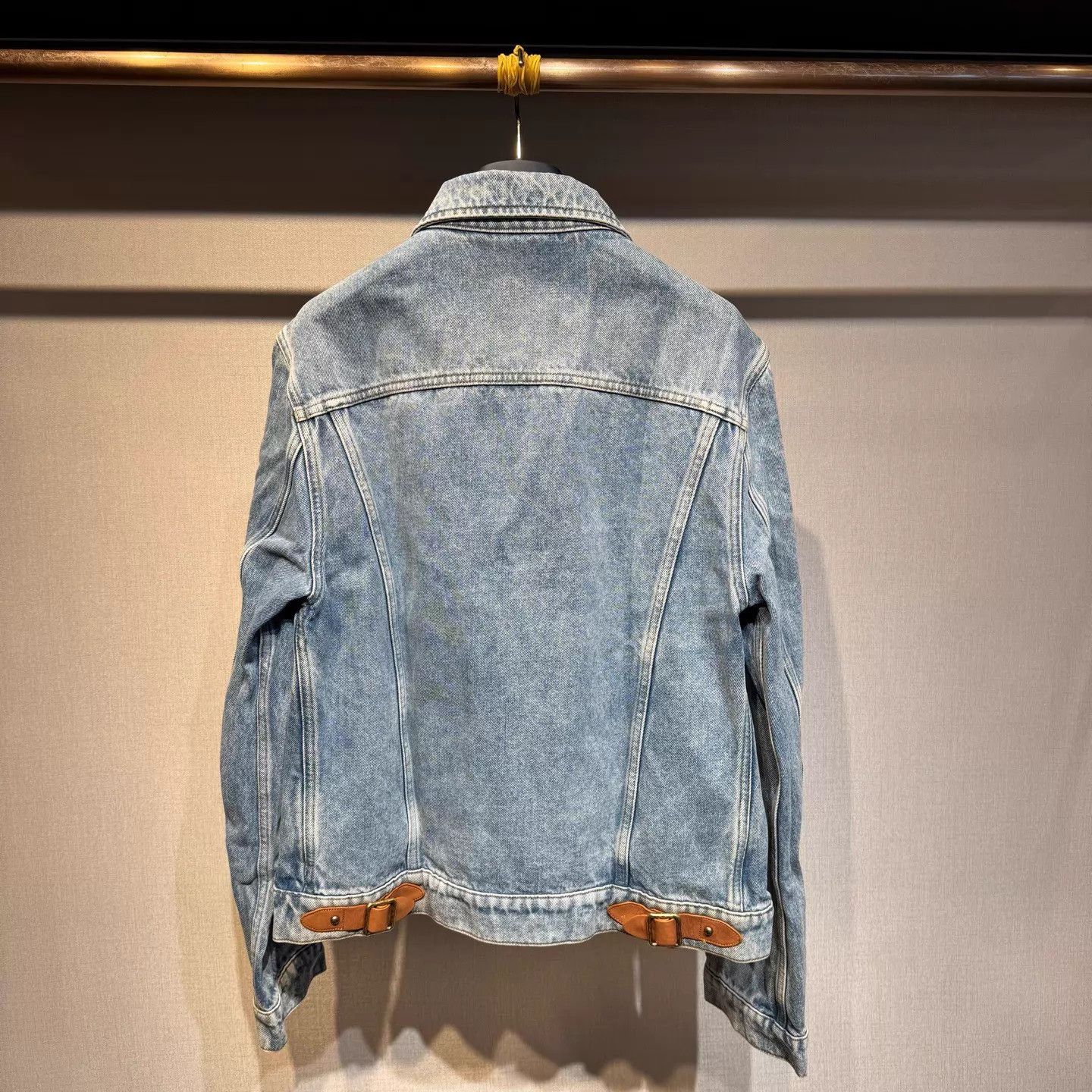 Louis Vuitton Louis Vuitton Blue Washed Two-Tone Denim Jacket Size US S / EU 44-46 / 1 - 2 Thumbnail