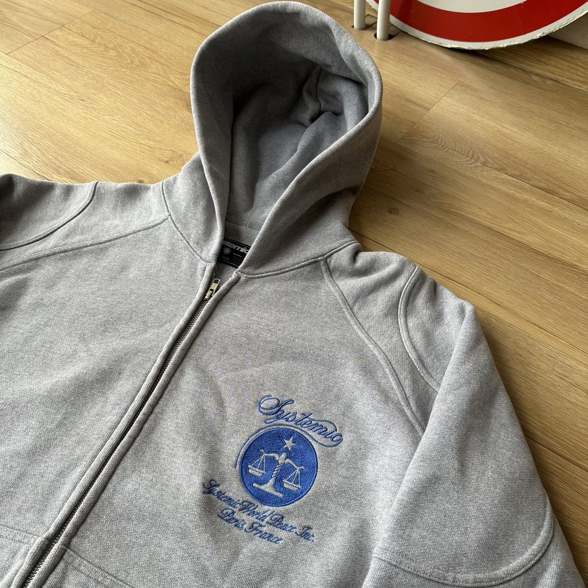 Systemic Systemic Yeezy Gap Fit Melange Balance Cropped Zip Hoodie Size US L / EU 52-54 / 3 - 5 Thumbnail