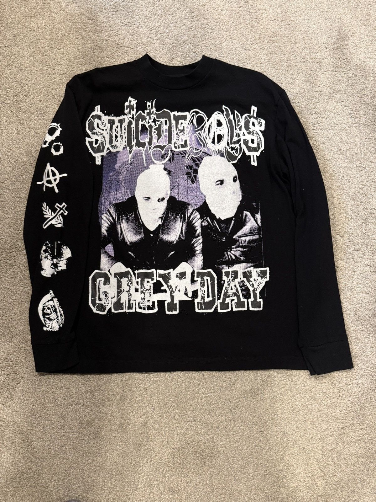Other GREYDAY $UICIDEBOY$ 2023 Long Sleeve Tee Size US M / EU 48-50 / 2 - 1 Thumbnail