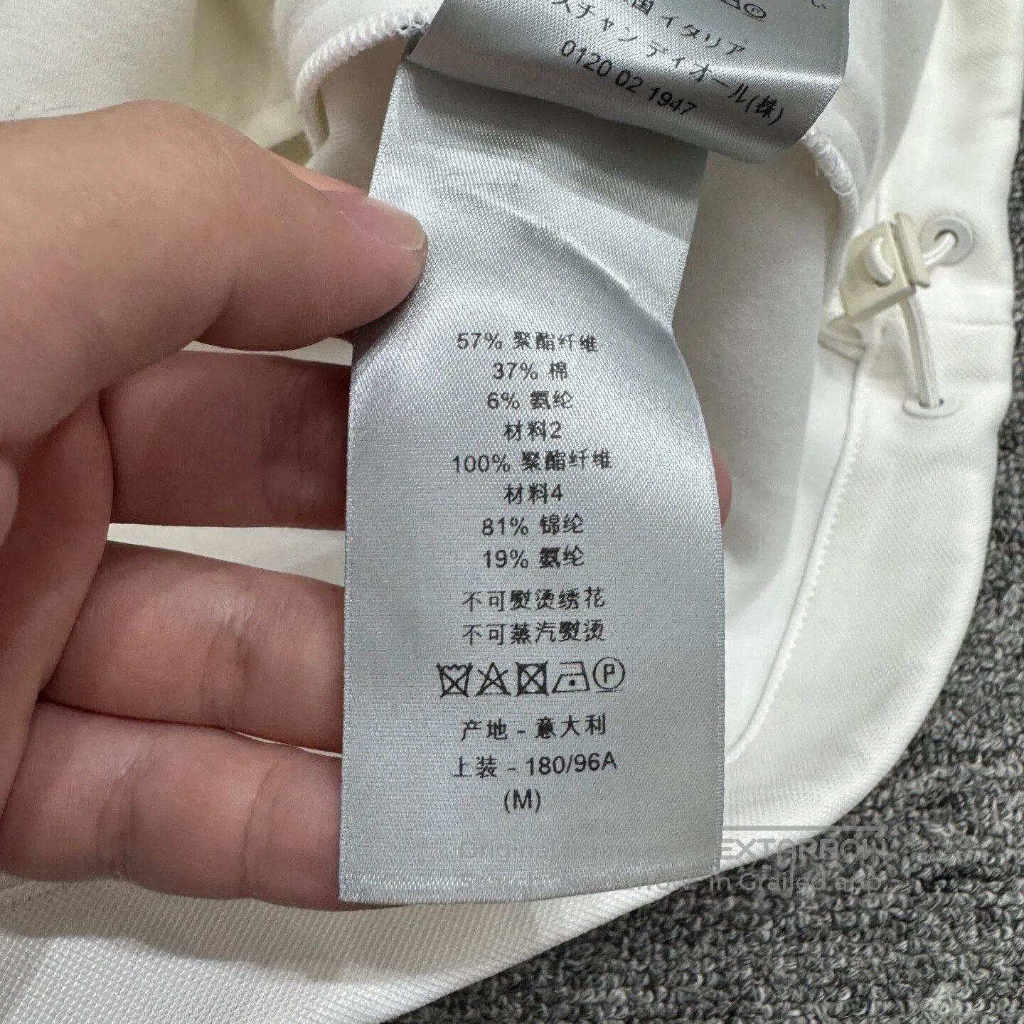 Dior Dior Old-age-themed patchwork cap hoodie| Size US M / EU 48-50 / 2 - 7 Thumbnail