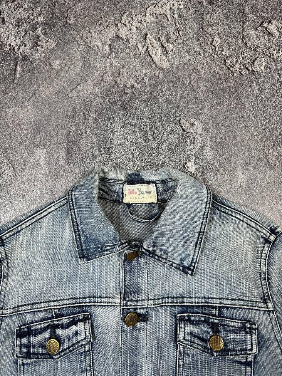 If Six Was Nine Y2K Rare Denim Washed Jacket 2000s Streetwear Size M / US 6-8 / IT 42-44 - 4 Thumbnail