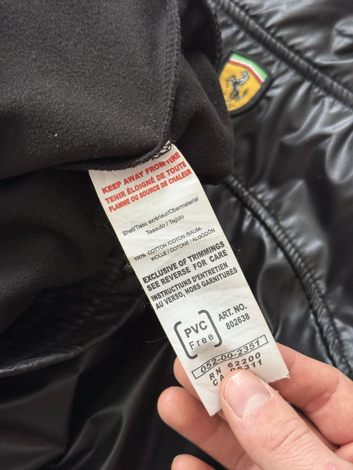 Ferrari × Puma PUMA Ferrari Vintage Windbreaker Jacket Black Red Nylon Size US M / EU 48-50 / 2 - 5 Thumbnail
