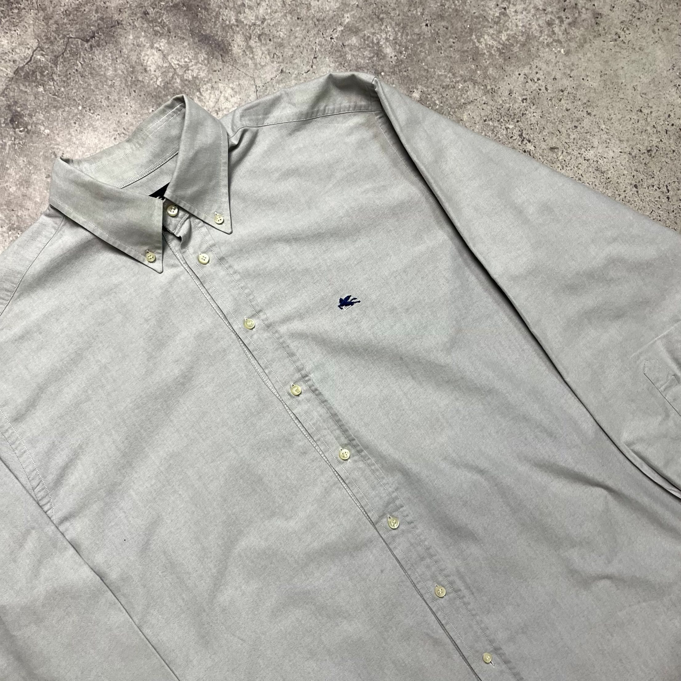 Etro ETRO Button Down Mens Long Sleeve Gray Shirt Size XL Size US XL / EU 56 / 4 - 5 Thumbnail