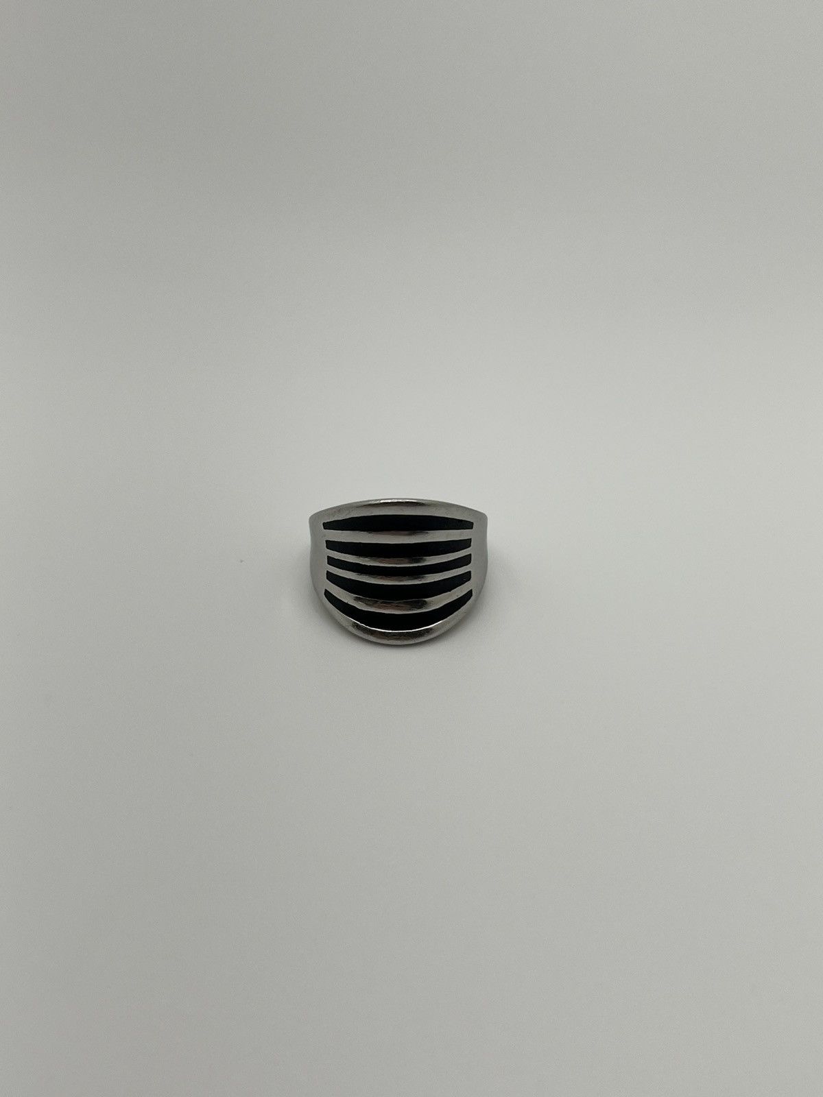 Vintage Stainless Steel Ring Size ONE SIZE - 1 Thumbnail