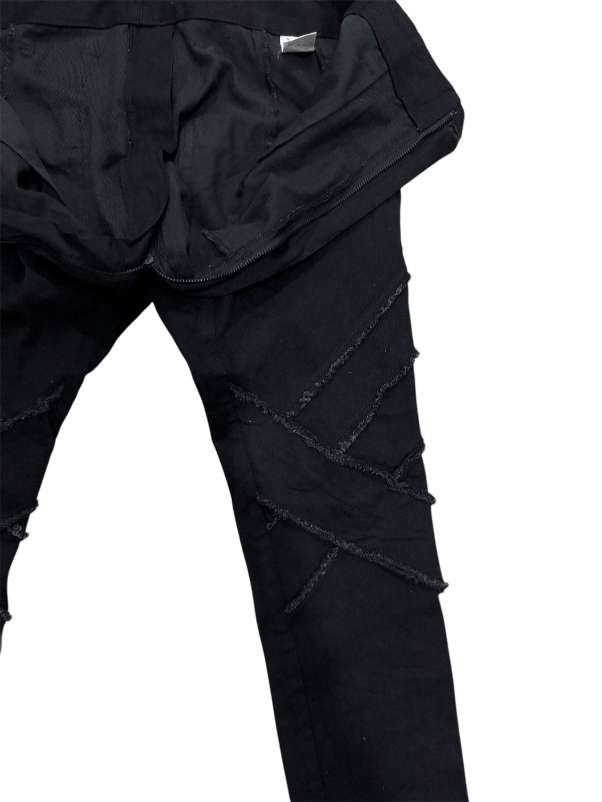 Japanese Brand × kiryuyrik JAPAN AVANT-GARDE DESIGN KIRYUYRIK BONDAGE DAMAGE PANTS Size US 30 / EU 46 - 6 Thumbnail